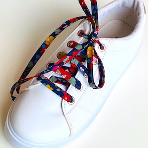 Pair of Liberty Fabrics shoe laces - Betsy
