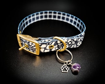amethyst cat collar