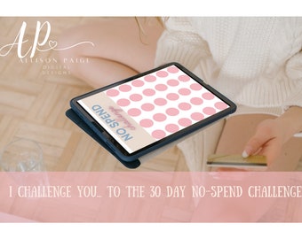 30 day No-Spend Challenge Digital Download