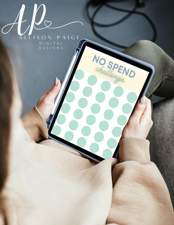 30 day No-Spend Challenge Digital Download