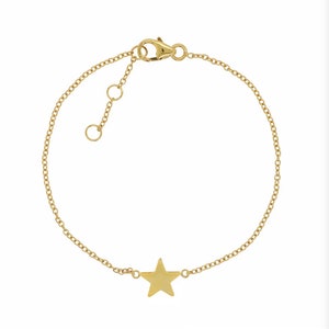 Dainty star bracelet, starburst bracelet, celestial, dainty and minimal gold bracelet, star silver bracelet, gift , her , UK