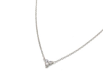 The ALKEMISTRY 18kt White Gold Love Letter M Diamond Bracelet - Silver