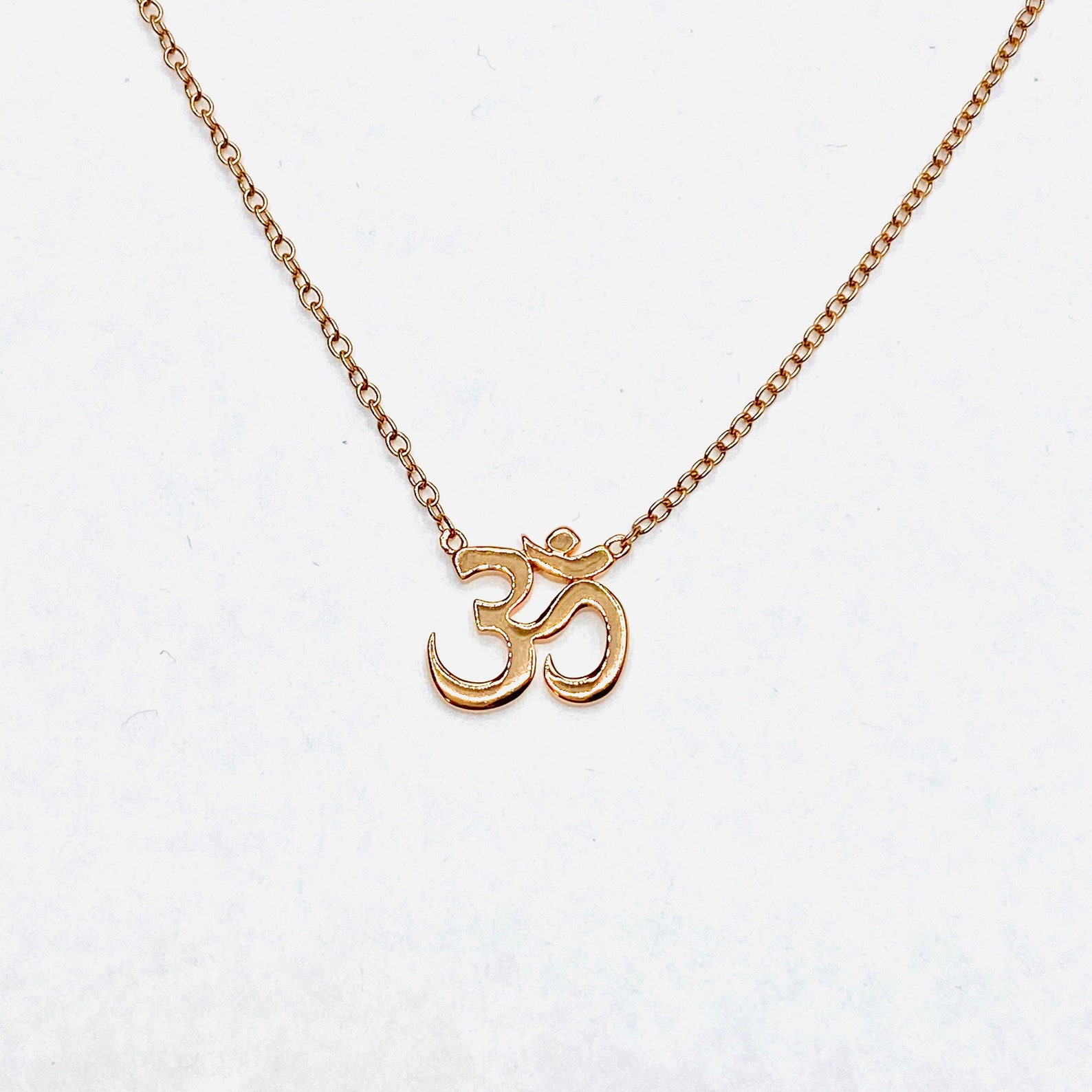 Ohm necklace ohm pendant yoga jewellery ohm symbol yoga Etsy
