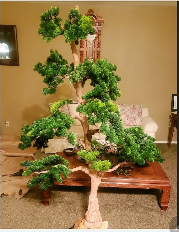 Artificial 6.5 Ft Decorative Faux Bonsai Trees. Just in Time for Thanksgiving Christmas. Small Large Sizes Newluminess Brand Etsy