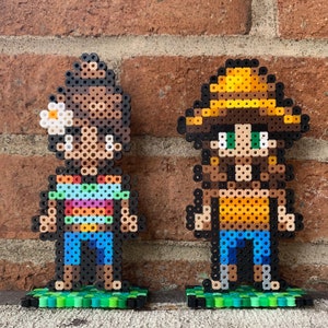 Custom Stardew Valley Inspired Character // Personalized Perler Bead