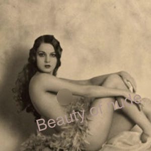 Vintage Glamour: A Ziegfeld Follies-Esque Portrait (circa 1920s-1930s)