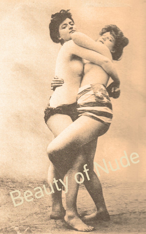 1920s Vintage Porn Comics - Erotic Lesbian Art Vintage 1920s Photo Reprint - Etsy
