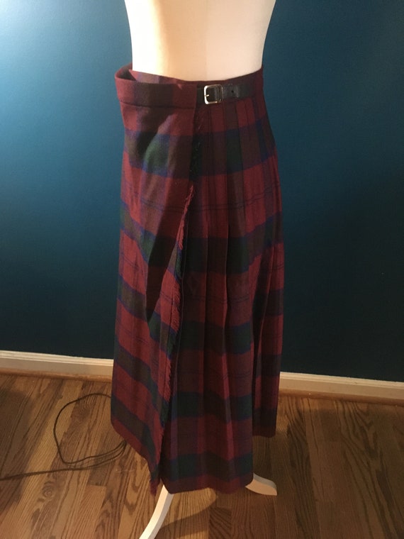 Vintage Charter Club Wrap Pleat Skirt - image 4