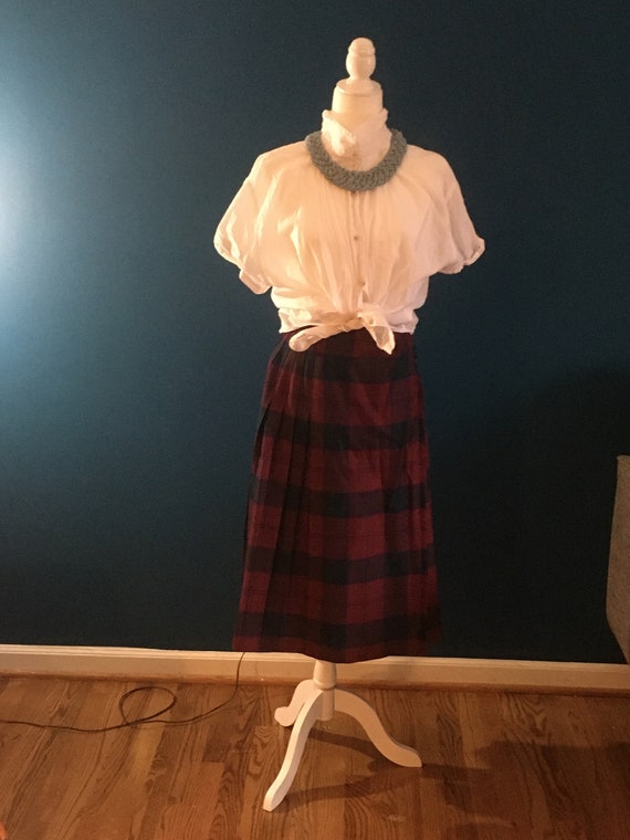 Vintage Charter Club Wrap Pleat Skirt - image 6