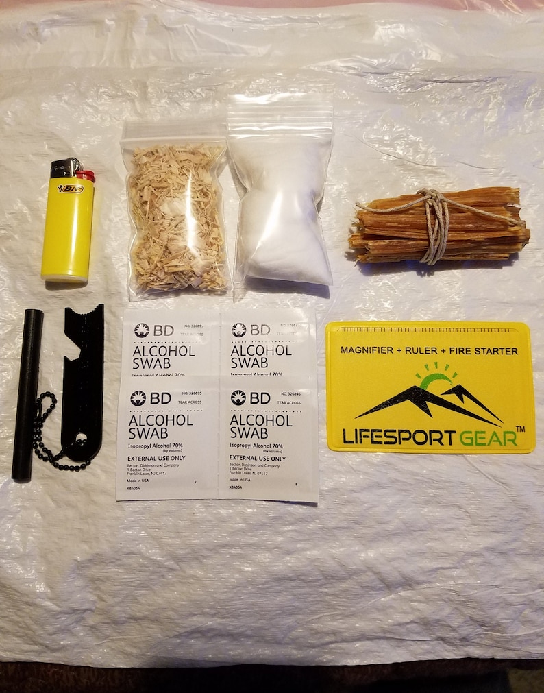 Fire Starter Kit Etsy