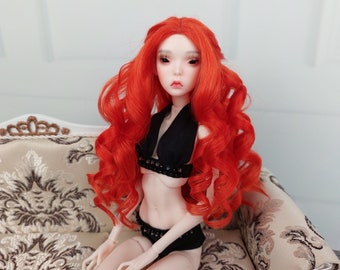  NUOBESTY 5pcs Mohair Doll Hair Doll Head for Hair