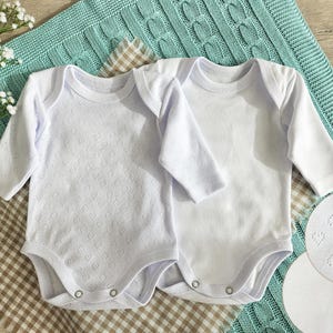 Reborn Doll Bodysuit für 48–50 cm Puppen | Weiß & durchbrochen