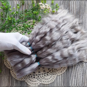 Mohair doll hair locks for handmade wigs