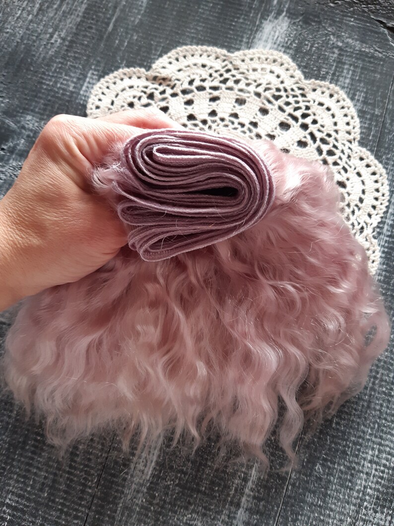 Mohair weft Hair Doll Doll hair doll Reborn hair doll Paola Etsy