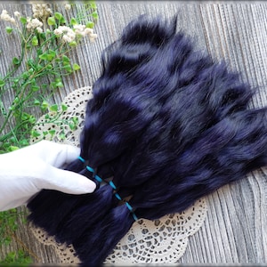 Soft premium mohair doll hair for crafting