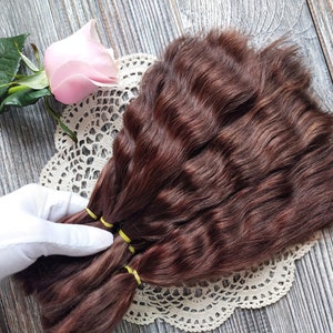 DIY doll hair mohair for handmade wigs