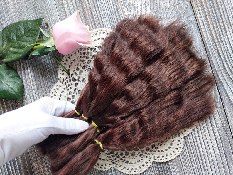 DIY doll hair mohair for handmade wigs