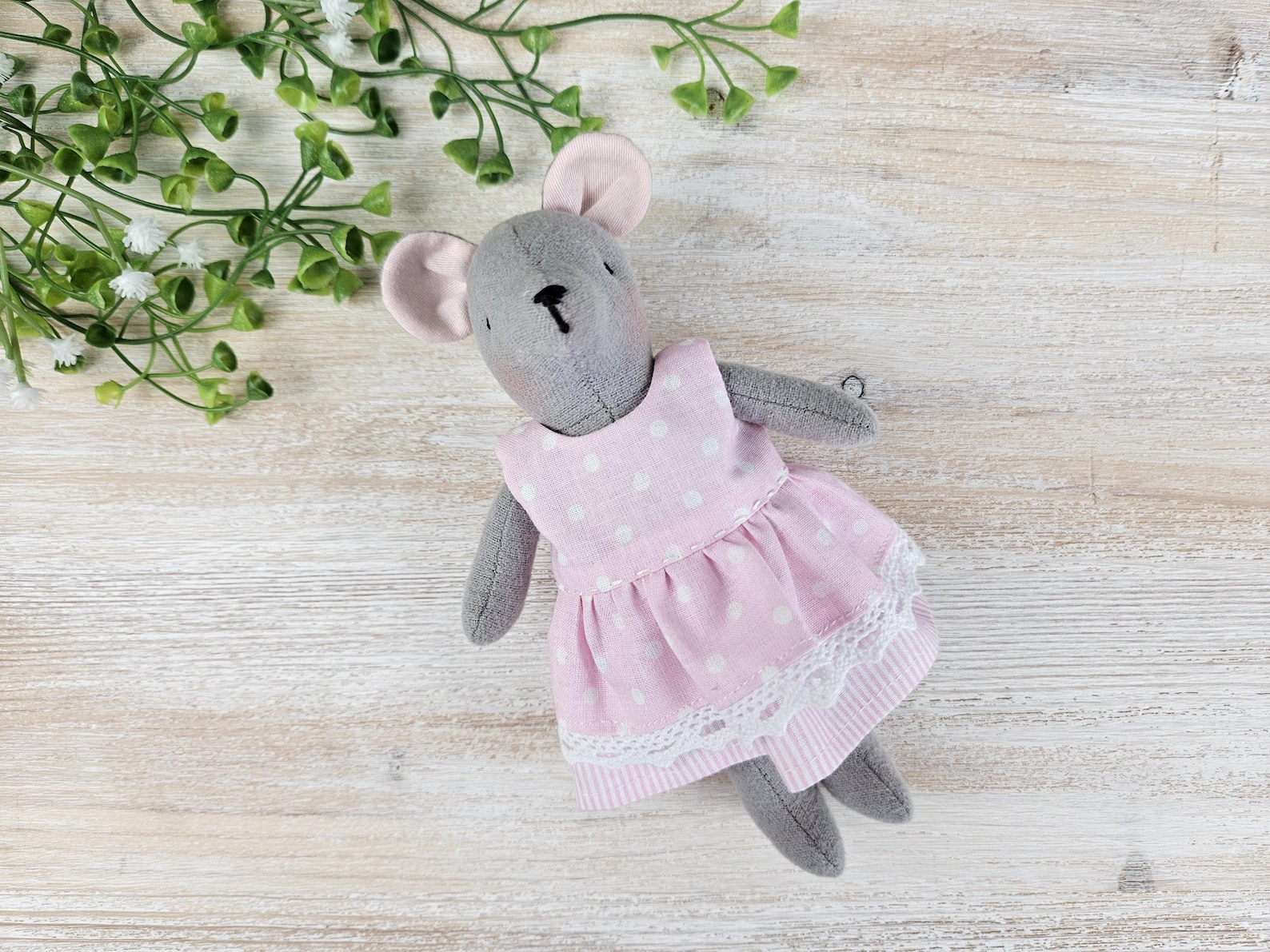 Mouse Sewing Pattern PDF | Mini Mouse Doll Pattern and Dress Tutorial ...