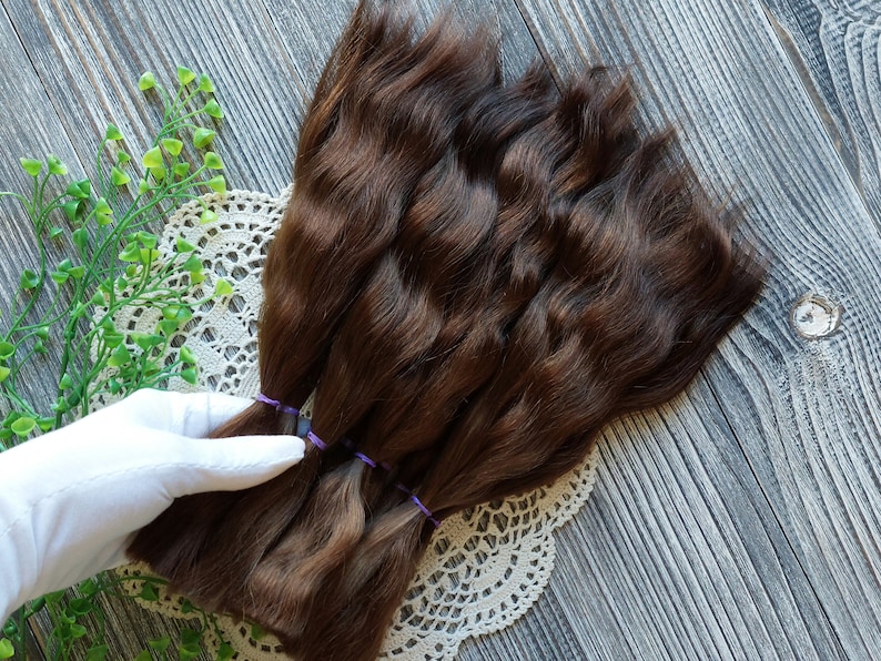 Doll hair. Made from natural Angora goat hair. Perfectly suitable as a hair for dolls. Mohair doll hair is also great for making doll wigs.