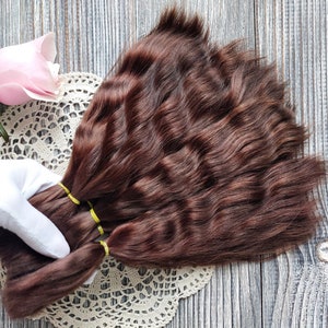 Mohair locks for doll hair and wig making