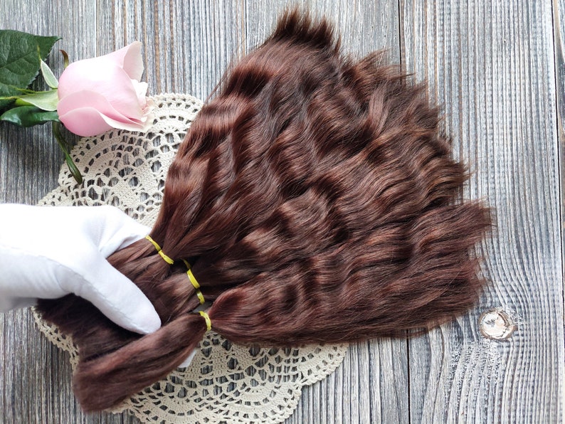 Mohair locks for doll hair and wig making