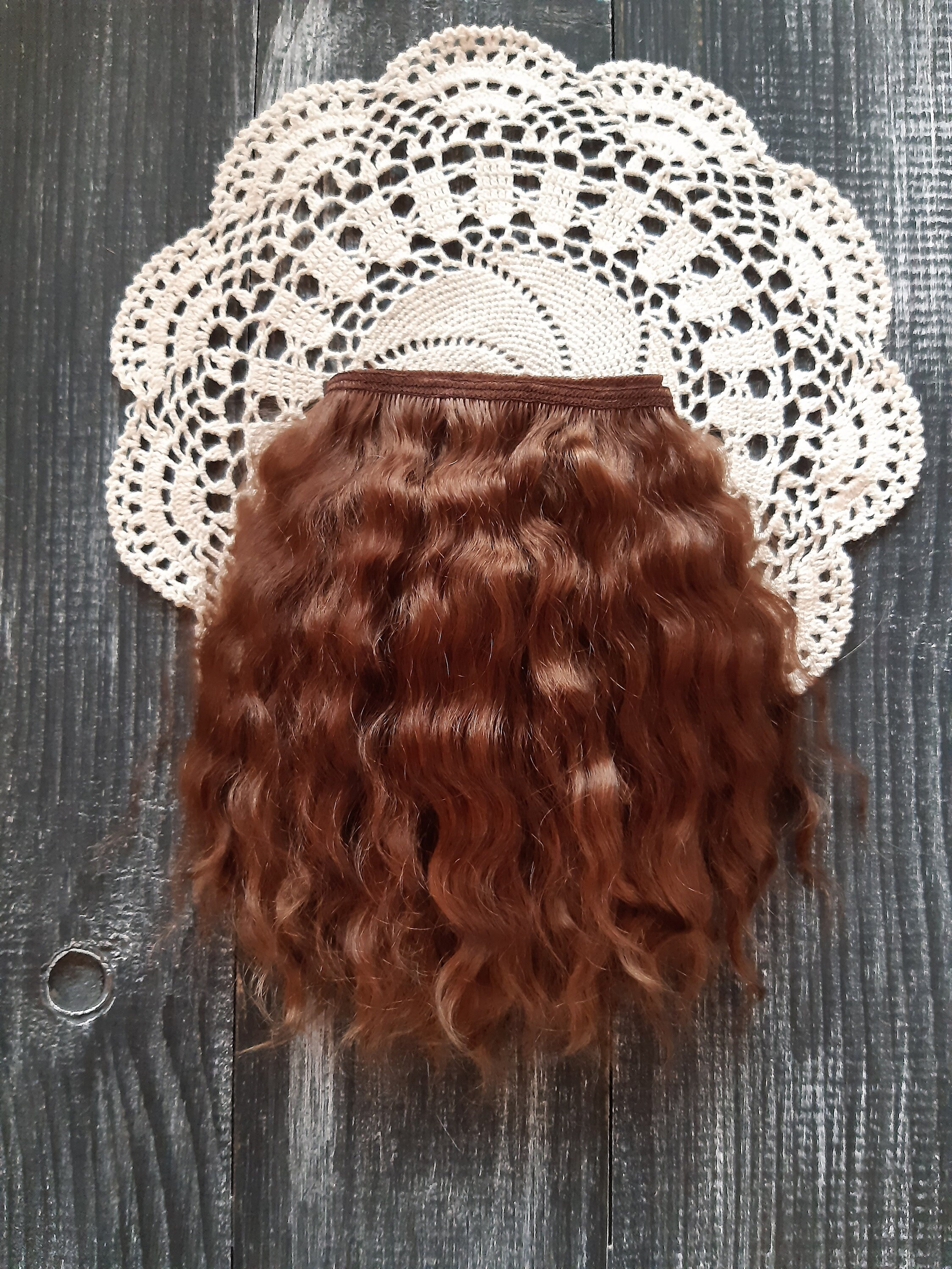 Mohair weft Mohair doll hair Weft Mohair strands Mohair lock Etsy