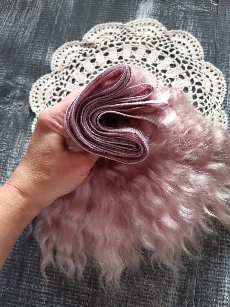 Mohair weft Hair Doll Doll hair doll Reborn hair doll Paola Etsy