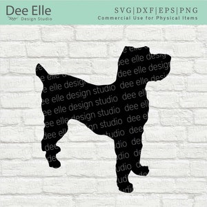 Dog Silhouette Svg, Dog Svg,  Schnoodle SVG, Schnoodle Silhouette Png, Doodle Dog Clipart