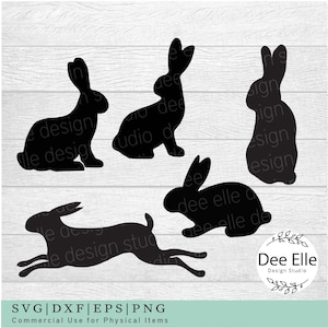 Bunny SVG Bundle, Bunny Svg, Easter Svg, easter bunny svg, bunny rabbit svg, Bunny Silhouette, Bunny Png, Jumping Rabbit, Jumping Bunny