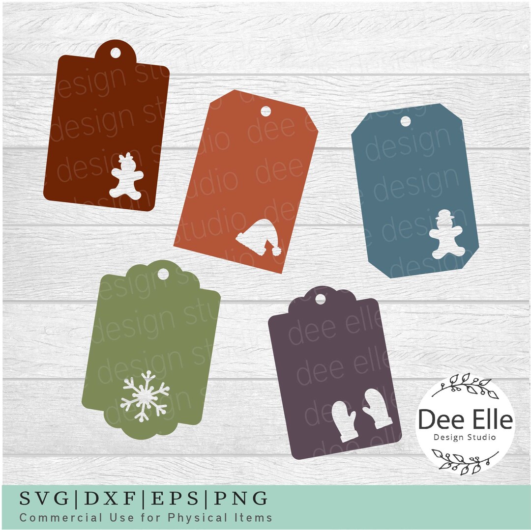 Christmas Gift Tags  Blank Gift Tags Graphic by stacysdigitaldesigns ·  Creative Fabrica