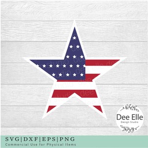 American Flag SVG Png, Star Svg, Fourth of July, 4th of July, Patriotic Svg, Memorial Day Svg, Veterans Day Svg, Red White and Blue Png