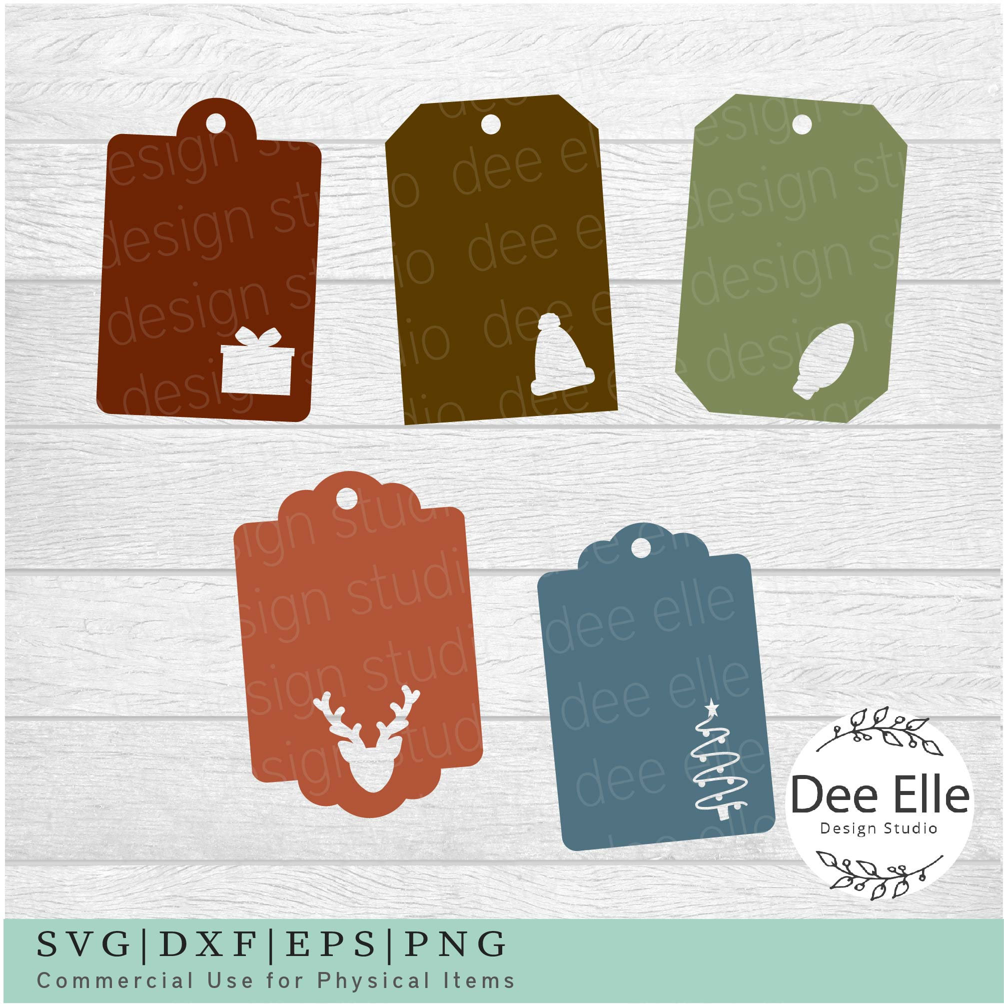 Christmas Gift Tags SVG, Holiday Labels, Gift Tags Svg, Holiday Gift Tag Cricut Silhouette, Present Tags, Stocking Tags, Eps, Dxf, Png