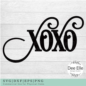 XOXO Svg, Valentinstag Svg, Valentinstag Svg, Valentinstag PNG, Love Hugs Kisses XOXO Clipart, Valentinstag Worte Svg Png Eps Dxf