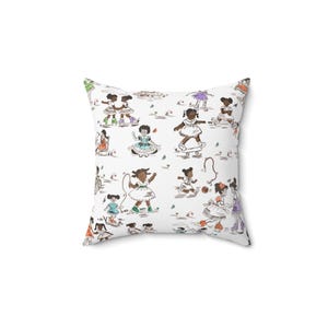 Spun Polyester Square Pillow