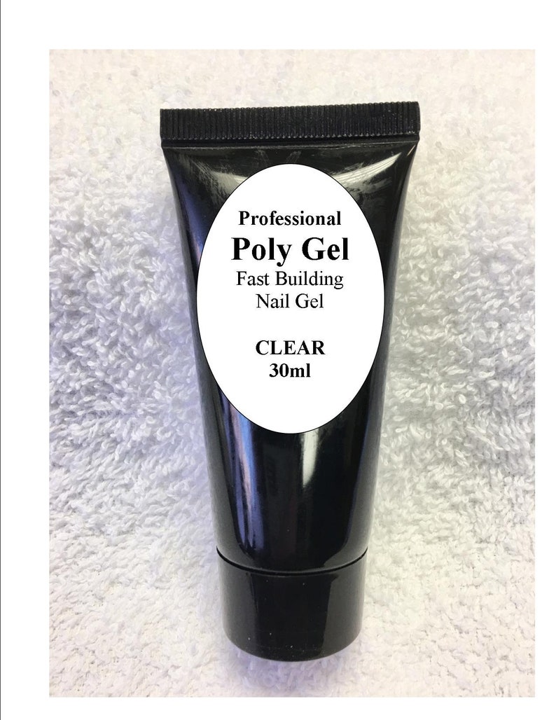 Nail Builder Gel Poly UV Gel30mlCLEARQuick nail Etsy