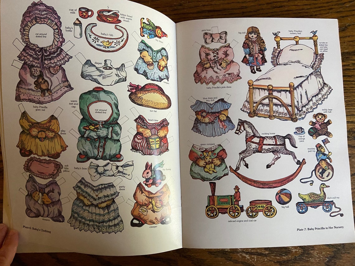 Vintage Victorian Cat Family Paper Dolls de Evelyn Gathings. Etsy