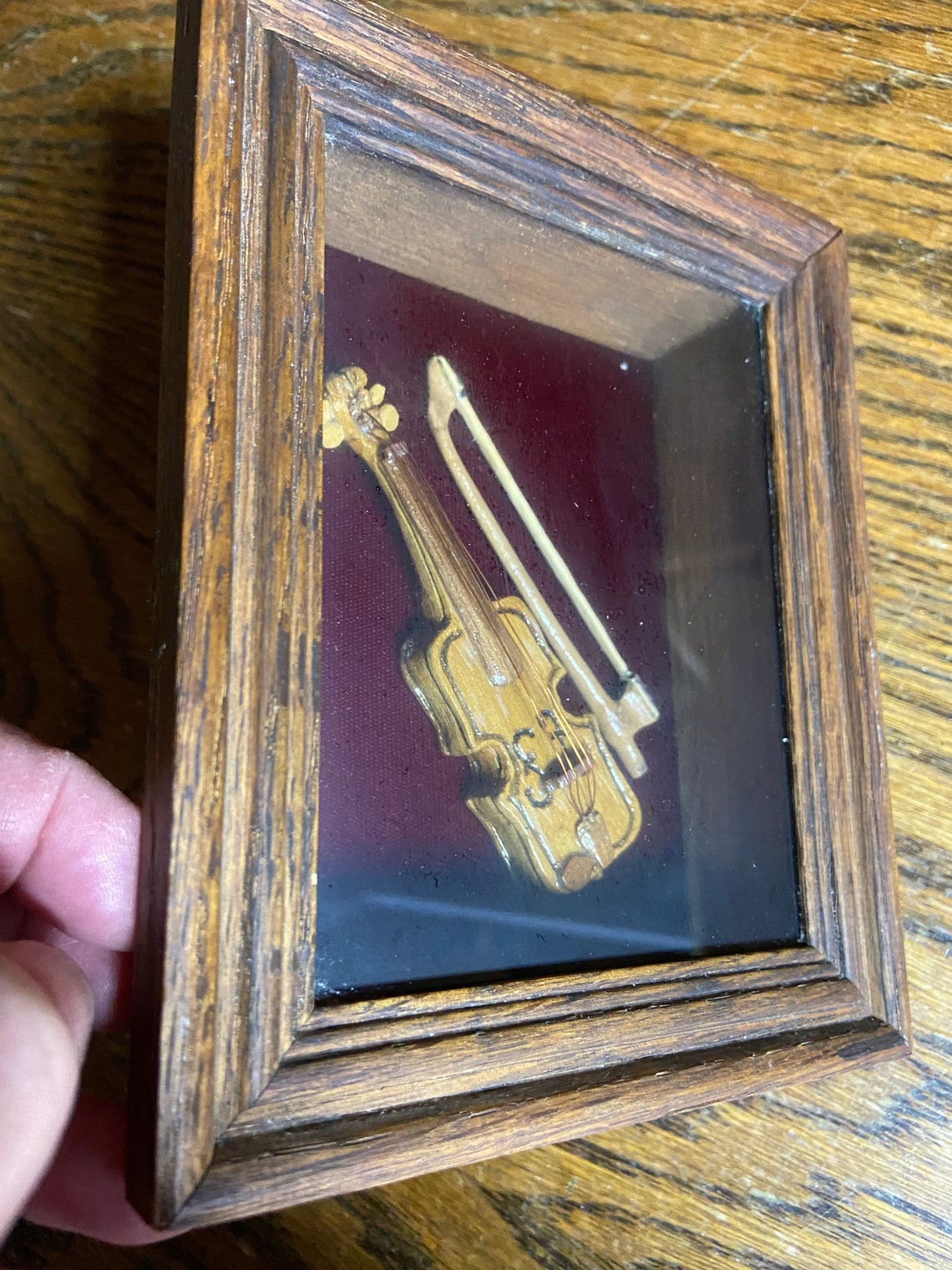 El violín más pequeño del mundo en un marco Perfecto para su Etsy El violín más pequeño del mundo en un marco Perfecto para su Etsy