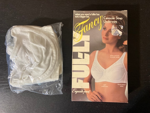 Vintage New Exquisite Form Ful-ly Posture Bra P565 White 44C New