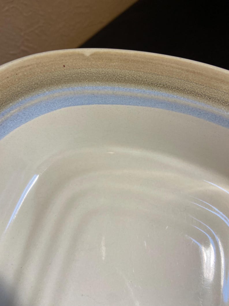 Vintage 1970s-80s Noritake Stoneware 14-Inch Rectangular Baker / Open Roasting Pan / Painted Desert | 8603 -- Super-useful and Made in Japan image 13