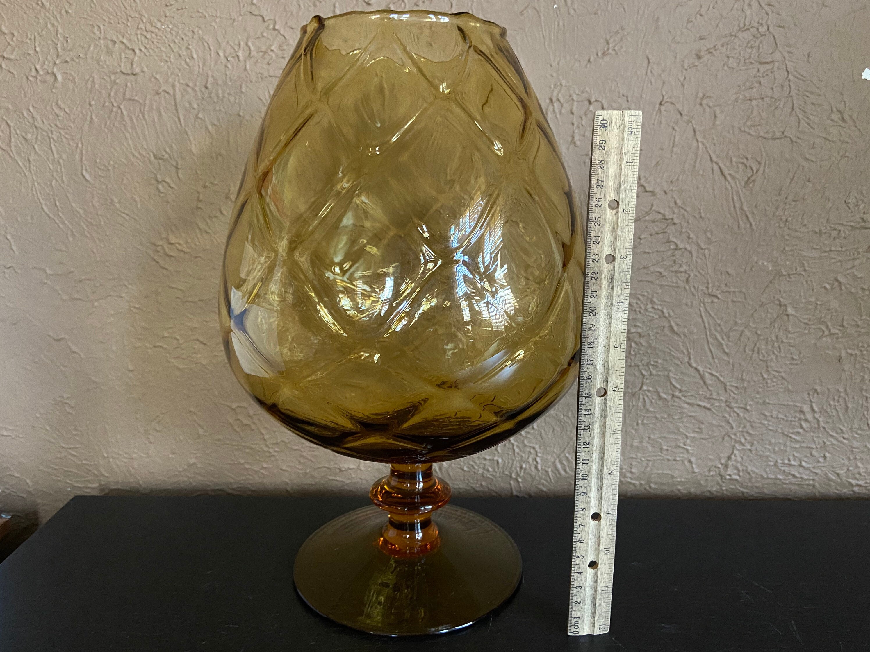 Gigantic 14 Tall Vintage Brandy Snifter Empoli Etsy