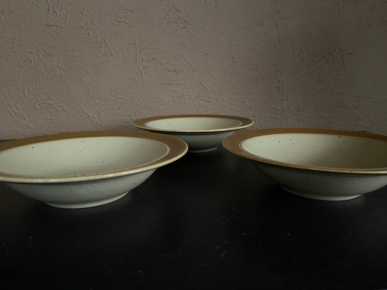 Set of Three 3 Mikasa Stoneware Bowls Constellation PM Etsy