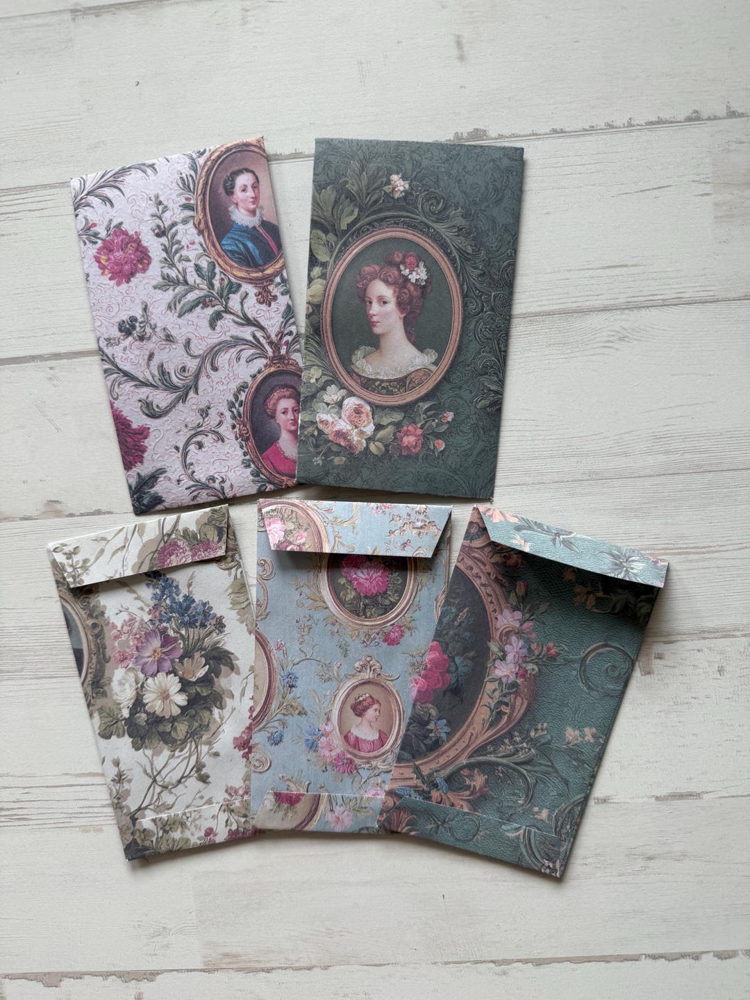 Handmade Coin Envelopes/seed Envelopes/victorian Style for Junk ...