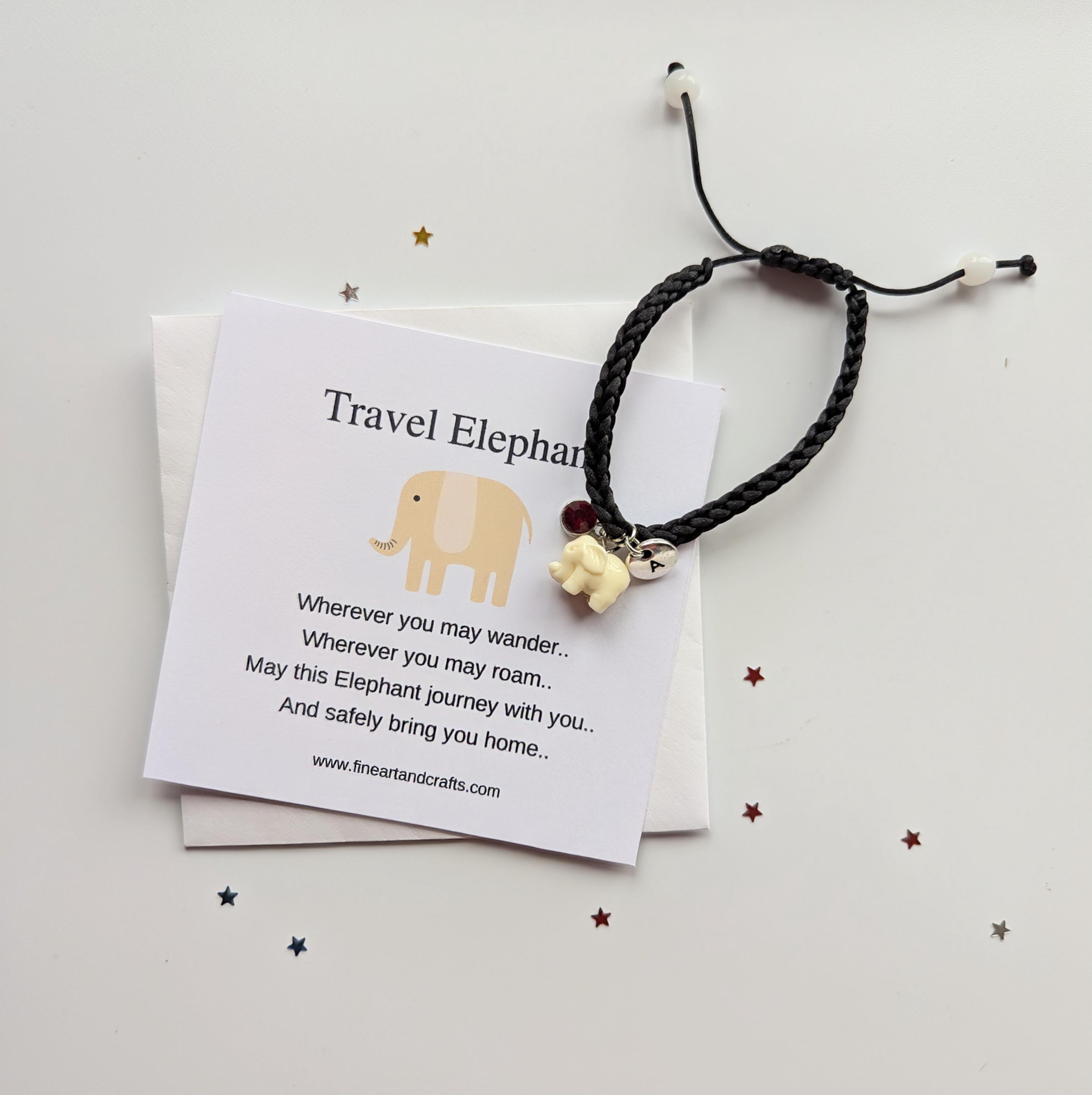 Personalised travel bracelet deals