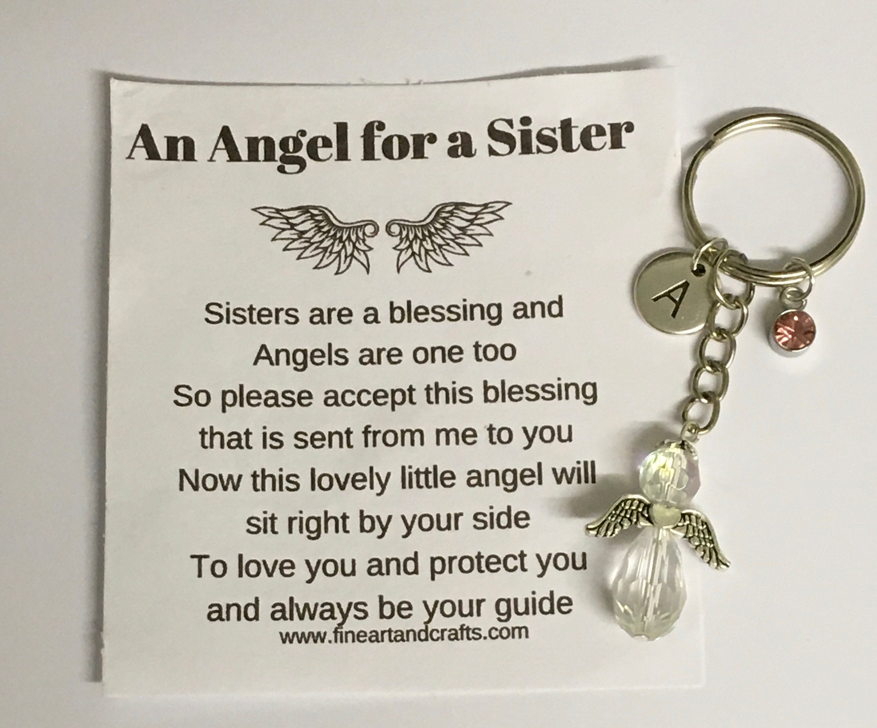 Mom, God Gave Me You, Angel Wing Key-Chain