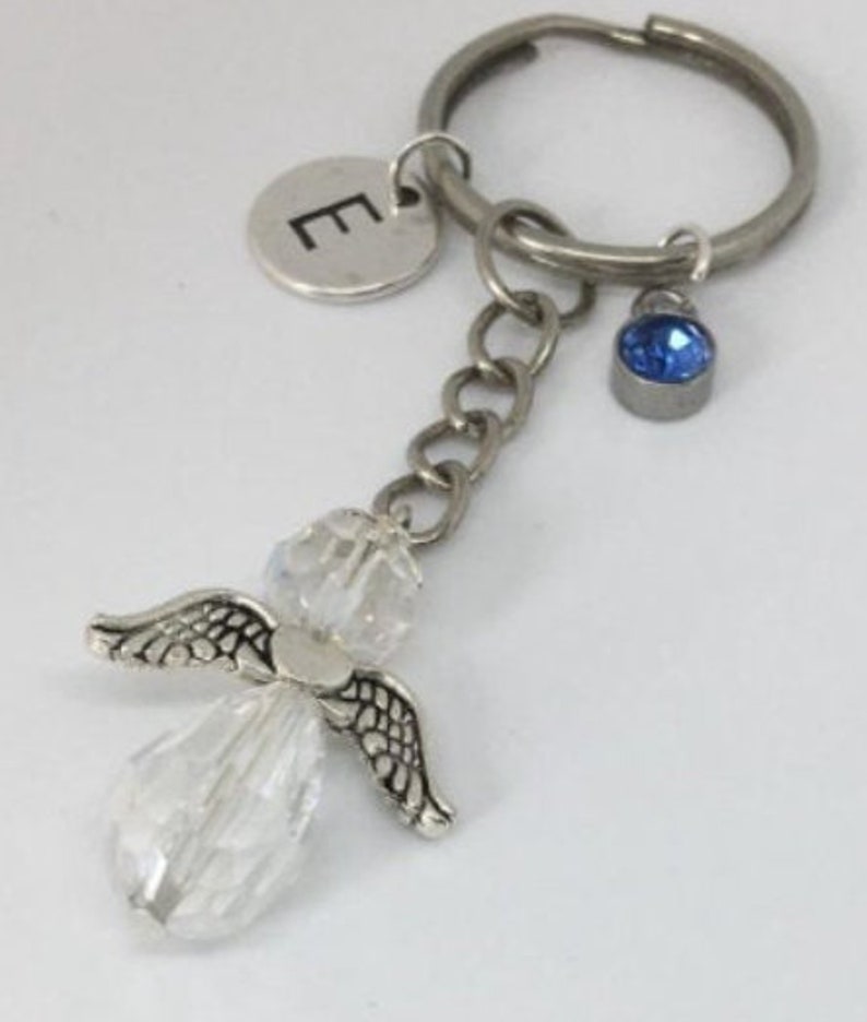 Friend Gift Guardian Angel Gift Protection Angel Bag Charm Etsy