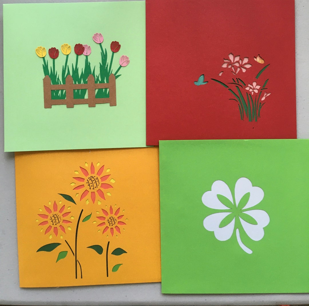 Greetings Card, Say It With Flowers!, Special Card Gift
