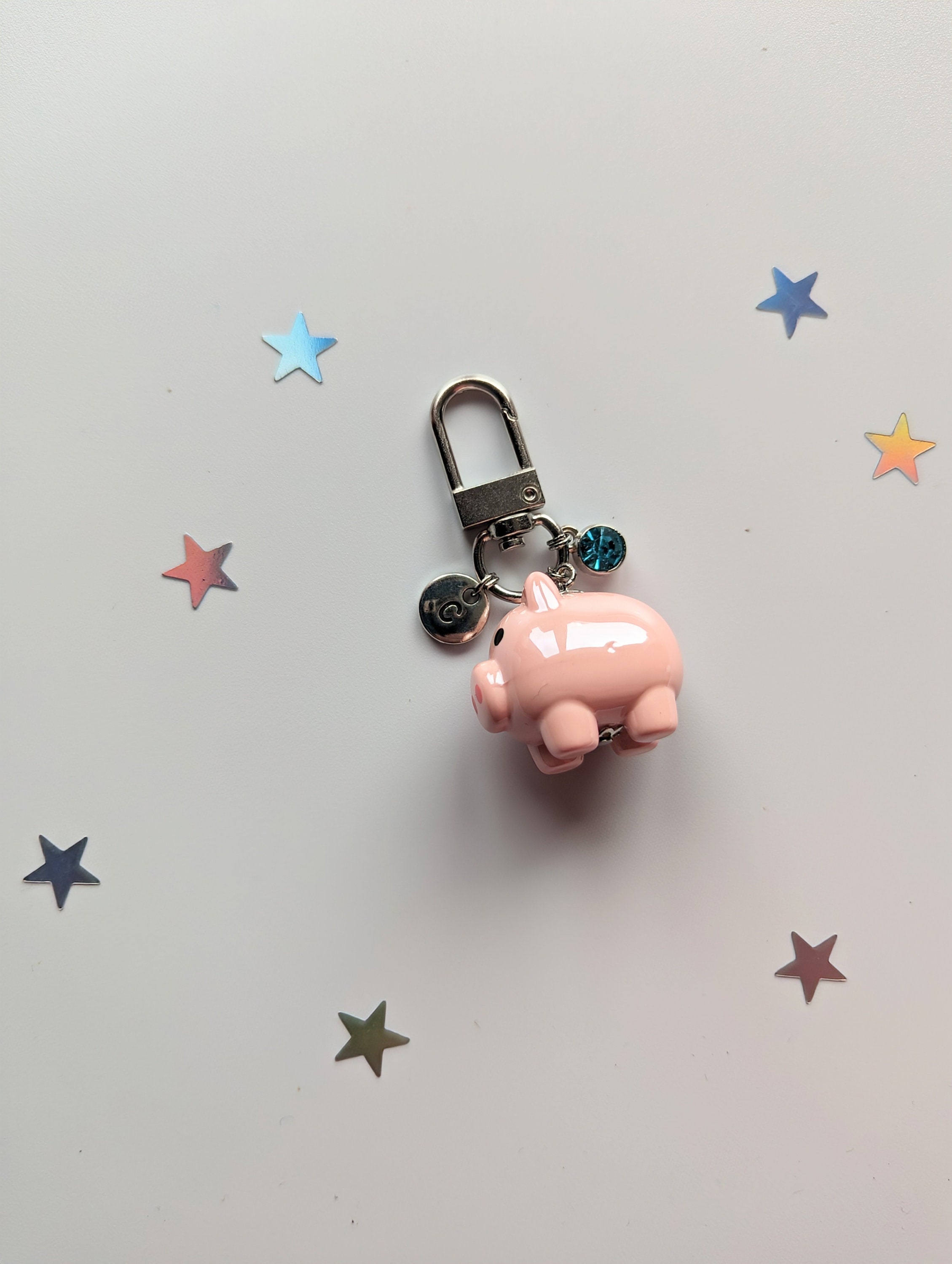Pig keychain kate spade best sale