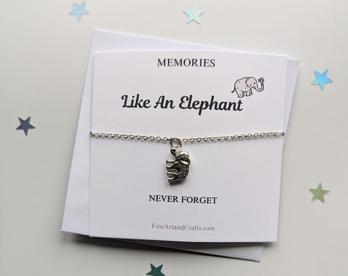 Travel gift, Silver bracelet, Elephant bracelet, friend gift, silver elephant bracelet, elephant gift, travel memories, gift for her