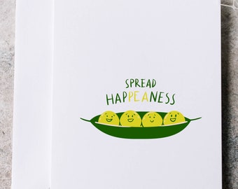 greeting card, spread happeaness card, friend card, funny card, blank greeting card, happy card, A6 card, birthday card