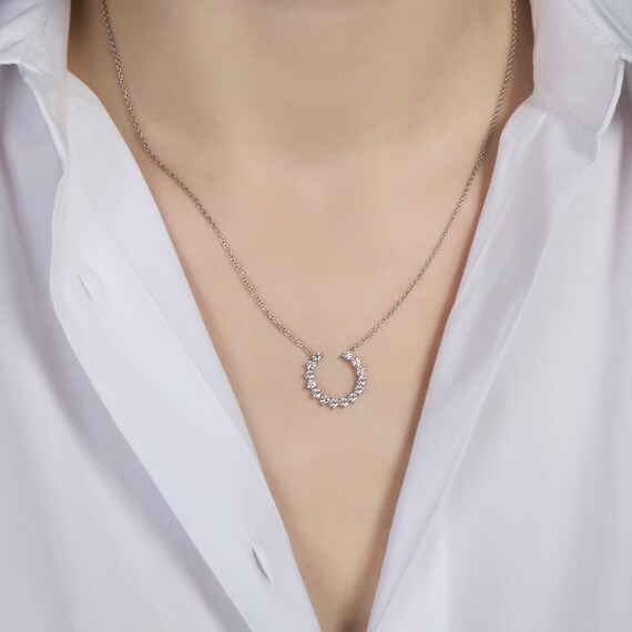 Diamond Necklace 18k Gold Diamond 